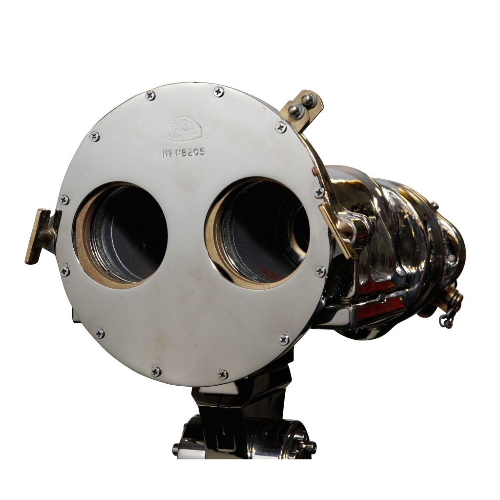 British WWII 7x50 Ross Gunsight Binocular SN118205