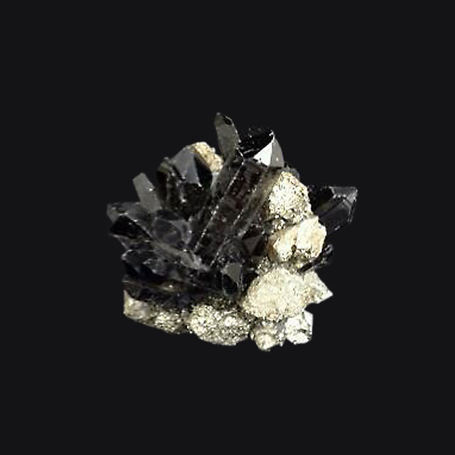 Kathryn McCoy Votive Medium Pyrite and Black