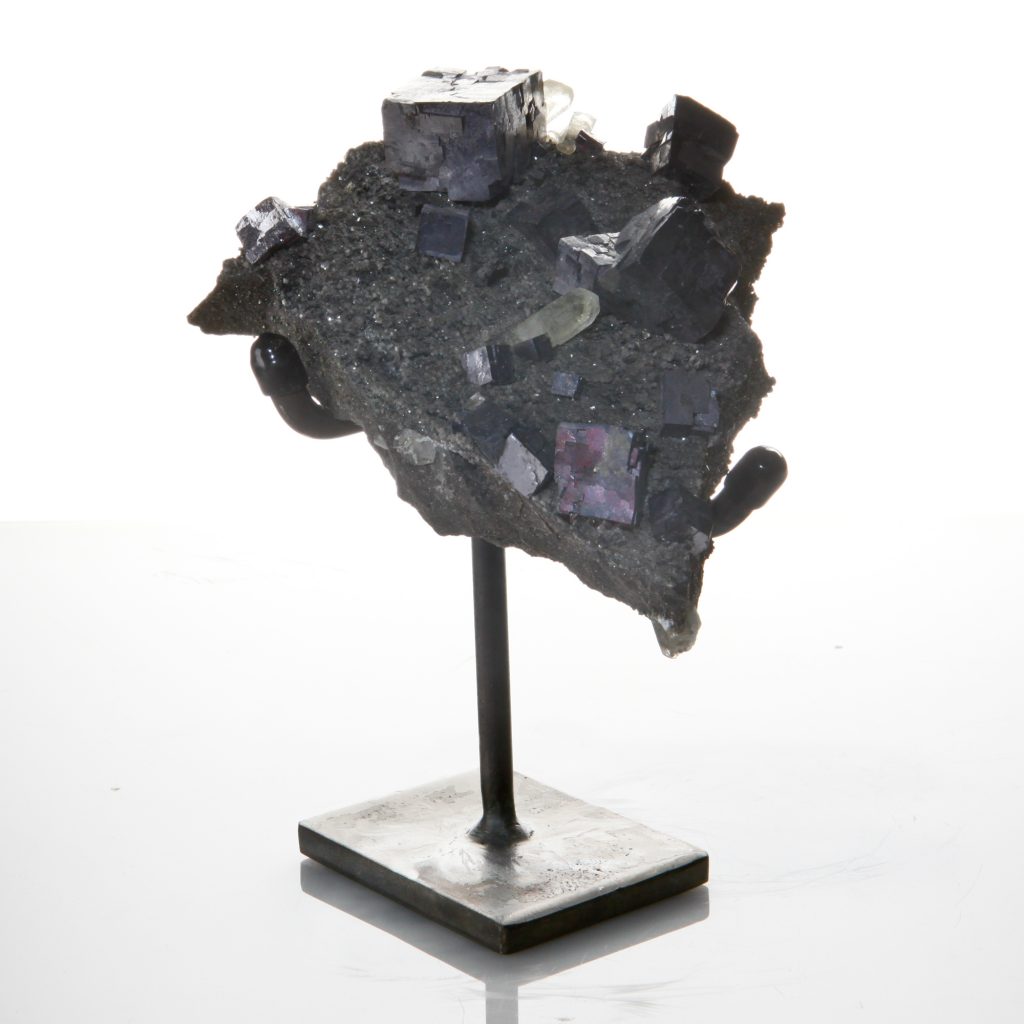 Pyrrhotite & Quartz Crystal Cluster