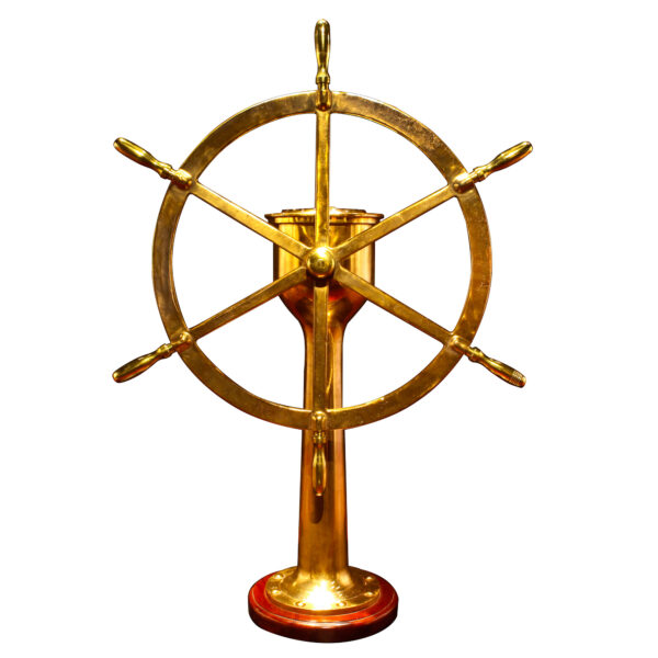 American Brass Ships Station with Binnacle