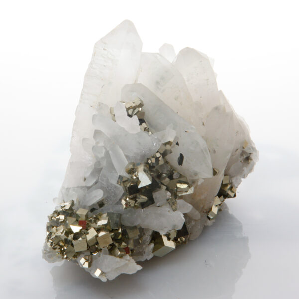 Hera Quartz & Pyrite Crystal Cluster