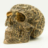 Bronze Skull Floral 3