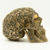 Bronze Skull Floral 6