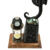 Jet Black Seahorse Clock Set 5