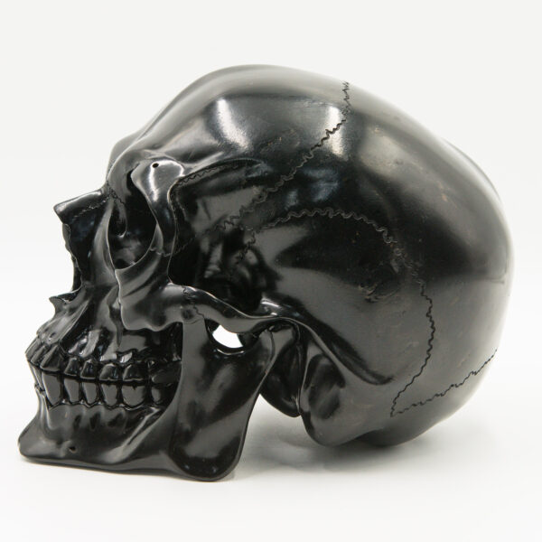 Jet Black Skull