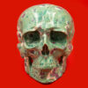 Ruby and Zoisite Green Skull 8